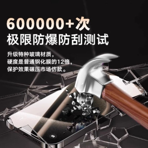 適用蘋果15pro鋼化膜15promax防窺膜14貼膜1113無塵倉全XSM屏護眼
