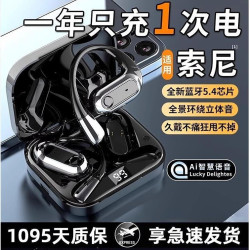 柏林之聲開放式藍牙耳機掛耳式智能語音聲控降噪運動2024新款