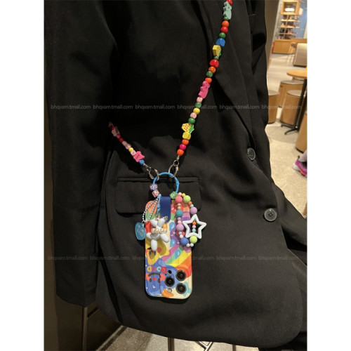 多彩夜空Good星星小狗掛飾適用蘋果15手機殼iPhone16promax斜背鏈 多彩夜空Good星星小狗掛飾適用蘋果15手機殼iPhone16promax斜背鏈