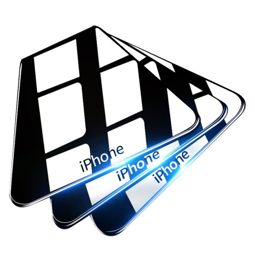 適用16蘋果15promax鋼化膜iphone14氣囊防摔13手機膜11無塵倉秒貼