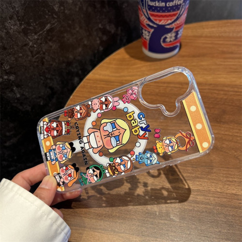 適用iPhone16proMax手機殼蘋果15新款12套14女警13磁吸支架11硬