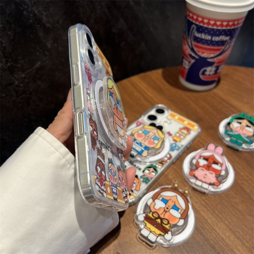 適用iPhone16proMax手機殼蘋果15新款12套14女警13磁吸支架11硬