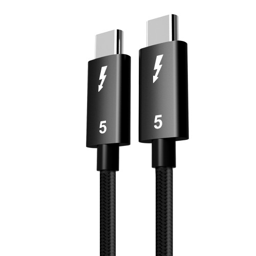 雷電5數據線usb4 80G同軸線PD100W快充全功能typec 40G傳輸8K影片