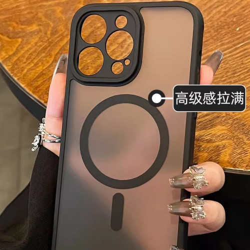 高級磁吸16p適用蘋果17promax手機殼新款iphone16E磨砂透明帶防塵 高級磁吸16p適用蘋果17promax手機殼新款iphone16E磨砂透明帶防塵
