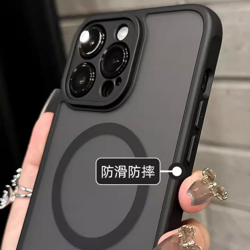 高級磁吸16p適用蘋果17promax手機殼新款iphone16E磨砂透明帶防塵 高級磁吸16p適用蘋果17promax手機殼新款iphone16E磨砂透明帶防塵