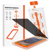 適用三星s25U/S24+/S23+/S26U無塵艙防窺鋼化膜防塵防摔貼膜神器