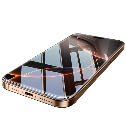 塔佐適用蘋果16pro鋼化膜iphone17手機16pm防窺15pm無黑邊3d熱彎
