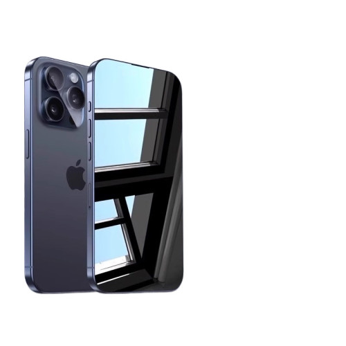 適用防窺鋼化膜14/13/12promax高清11藍光xr防指紋防塵mini全屏