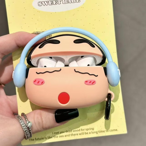 堿水結麵包適用AirPods4新款耳機套無線藍牙耳機殼pro2耳機