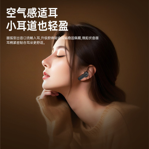 2025新款長續航大電量無線藍牙耳機久戴不痛二合一降噪typec耳機