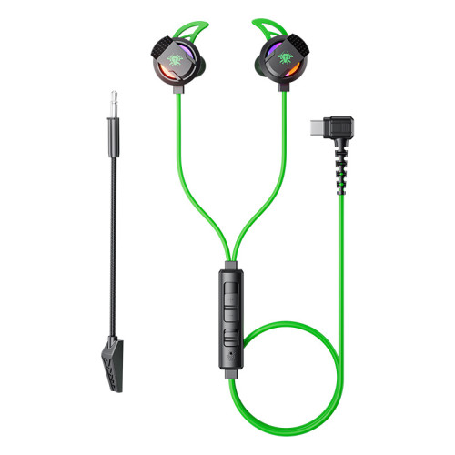浦記RX3Plus 有線入耳式耳機手機遊戯音樂用可插拔Type-C耳機長麥