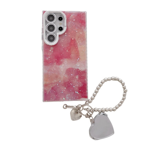 日韓暈染閃粉適用三星s25/s24手機殼鏡頭支架s23u手鏈殼s25u防摔 日韓暈染閃粉適用三星s25/s24手機殼鏡頭支架s23u手鏈殼s25u防摔