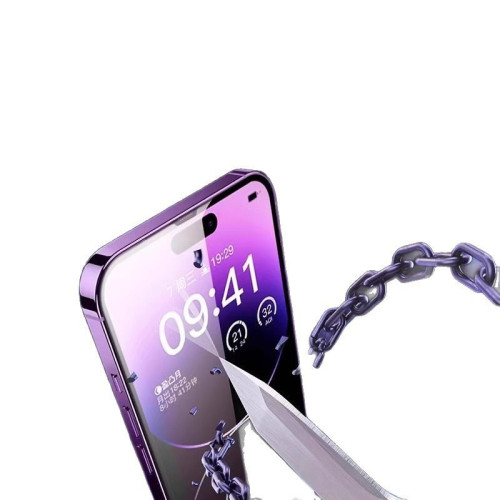 適用蘋果iPhone14ProMax鋼化膜無塵倉防塵網15防窺14高清13手機膜