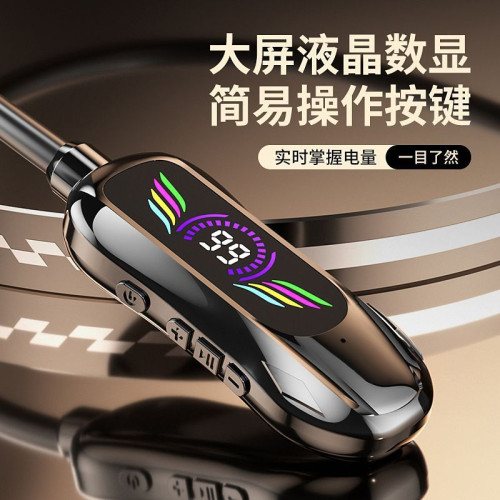 2025新款頸掛式無線藍牙耳機數顯超長待機掛脖耳機耳返功能K歌直 2025新款頸掛式無線藍牙耳機數顯超長待機掛脖耳機耳返功能K歌直