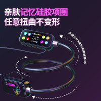 抖音K歌耳返柏林之音新款掛脖式藍牙耳機入耳式超長續航跑步運動