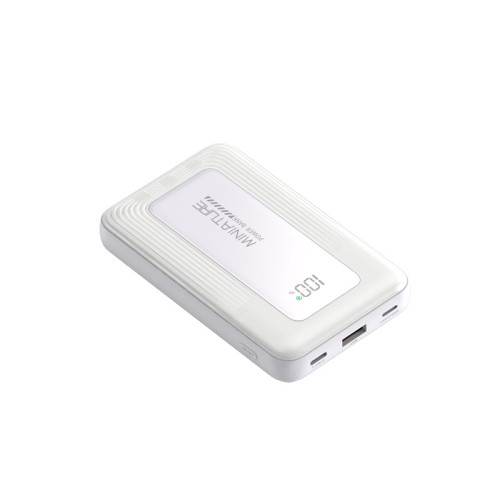 3C認証可上飛機高鐵20000超大容量超薄充電寶快充自帶線行動電源
