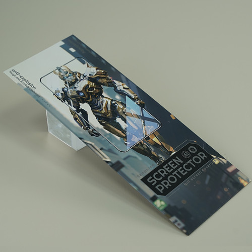塔佐手機鋼化膜秒貼無塵倉包裝盒適用蘋果華爲保護膜紙盒貼膜包裝