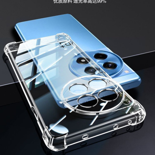 適用一加Ace3防摔手機殼OnePlusAce3V透明矽膠3Pro氣囊保護殼全包 適用一加Ace3防摔手機殼OnePlusAce3V透明矽膠3Pro氣囊保護殼全包