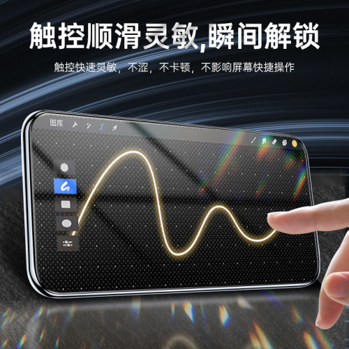 適用蘋果16Promax全屏鋼化膜15高清14玻璃iPhone13手機屏12保護11