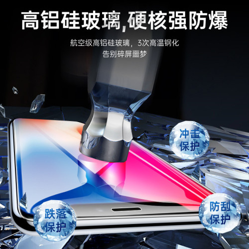 適用蘋果16Promax全屏鋼化膜15高清14玻璃iPhone13手機屏12保護11