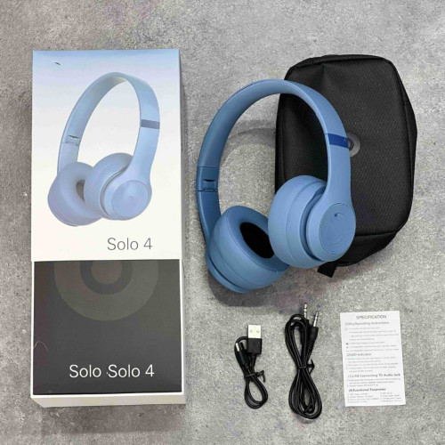 新款適用於solo4錄音師四代立體棉頭戴式無線彈窗藍牙耳機