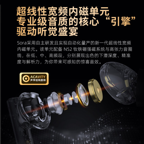 KZ-Sora 空境 深耕HiFi領域 高音質無線音樂耳機