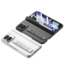 適用谷歌Pixel0Pro Fold 腕帶手機殼ins原創側包帶支架磁吸全包殼