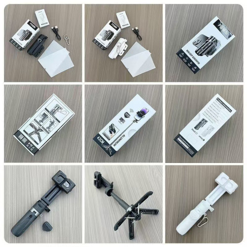 爆款可攜式P15MINI手機自拍桿magsafe藍牙遙控遠程手機拍照支架