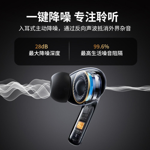 爆款S12無線藍牙耳機入耳式超長續航運動AI翻譯運動無線耳機