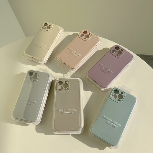 液態矽膠16pro max適用iphone16手機殼蘋果13純色15/11高級14plus