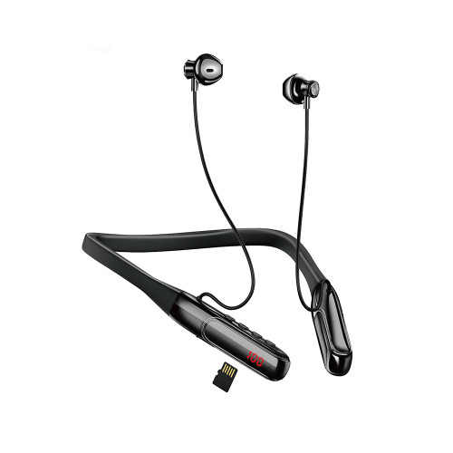 掛脖式藍牙耳機聽歌超長續航可插卡運動2026新款藍牙耳機