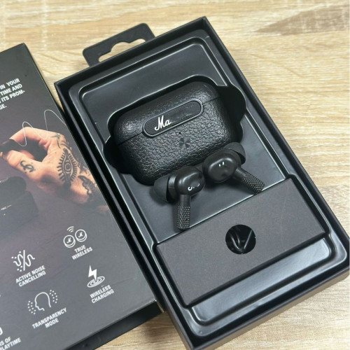 無線藍牙耳機M4自帶降噪入耳式運動耳塞適用於馬歇爾 MOTIF ANC