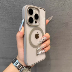 膚感磁吸適用iphone17proMax蘋果16手機殼透明14防摔無線充電保護
