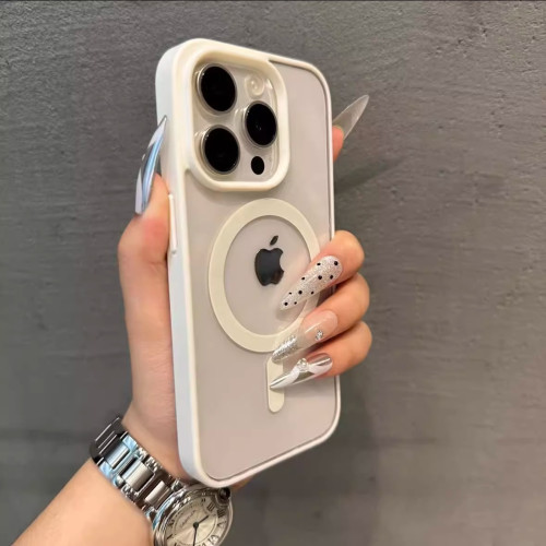 膚感磁吸適用iphone17proMax蘋果16手機殼透明14防摔無線充電保護