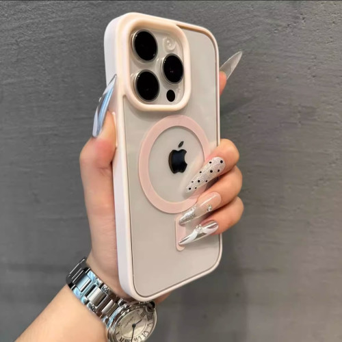 膚感磁吸適用iphone17proMax蘋果16手機殼透明14防摔無線充電保護