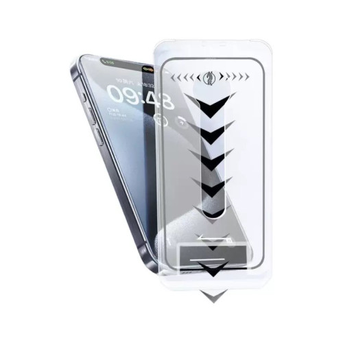 適用蘋果DUO無塵倉電鍍鋼化膜iPhone18promax手機360防窺增透保護