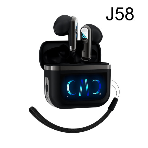新款無線藍牙耳機 LCD全彩智能顯示觸螢幕ANC降噪商務適用於JBL