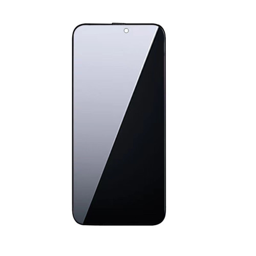 適用iPhone16ProMax超細邊全屏電鍍鋼化膜iPhone15 14 13防窺膜