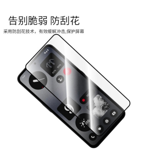 適用Nothingphone CMF2pro鋼化膜高清透明絲印防窺貼膜透明鏡頭膜