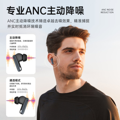 Mi9ANC主動降噪無線藍牙耳機電競遊戯低延遲超長續航