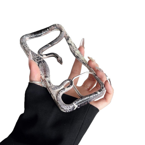 適用蘋果16ProMax立體水貼縷空蛇紋手機殼iPhone15散熱歐美保護套 適用蘋果16ProMax立體水貼縷空蛇紋手機殼iPhone15散熱歐美保護套