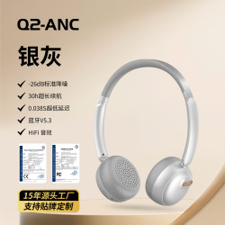 2025新款藍牙耳機金屬頭戴式無線降噪復古穿搭女生久戴不痛