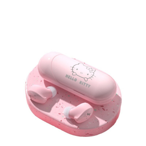 HelloKitty凱蒂貓藍牙耳機入耳式降噪超長續航高顔值可愛無線耳機