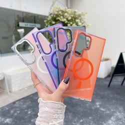 雙色訊彩適用三星S25 ULTRA手機殼炫彩五金磁吸A55 A06全包超防摔