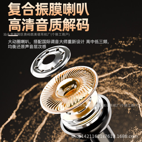 新款V9半入耳藍牙耳機運動重低音砲降噪掛脖抖音