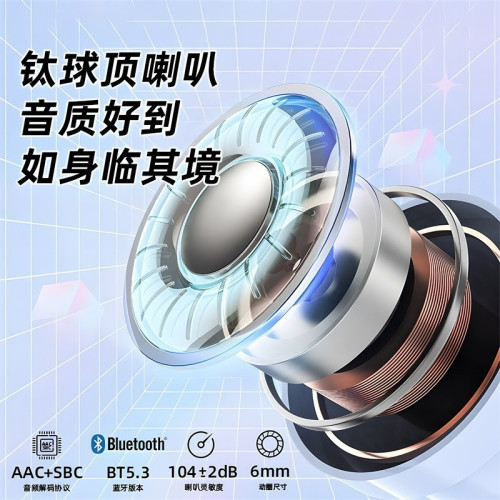 爆款air31藍牙耳機入耳式透明款降噪真無線迷你運動藍牙耳機