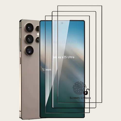 適用三星S25Ultra高清鋼化膜三星S25絲印防窺超薄指紋解鎖鋼化膜 適用三星S25Ultra高清鋼化膜三星S25絲印防窺超薄指紋解鎖鋼化膜