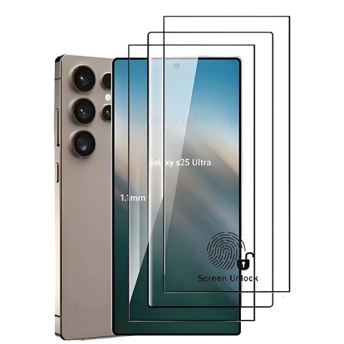 適用三星S25Ultra高清鋼化膜三星S25絲印防窺超薄指紋解鎖鋼化膜 適用三星S25Ultra高清鋼化膜三星S25絲印防窺超薄指紋解鎖鋼化膜