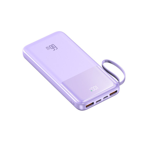 3C認証充電寶快充66W帶線2W安培大容量實標可攜式行動電源禮品
