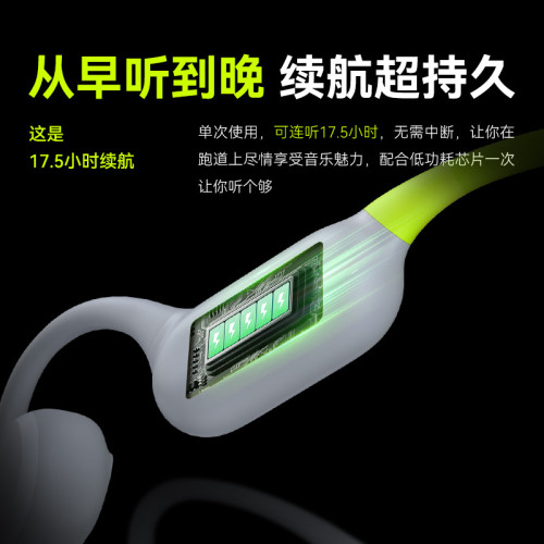 蘭士頓AirWave Pro馬拉松藍牙耳機超長續航防水降噪 運動訓練首選